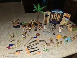 Playmobil Ancient Egypt Lot - Picture 1 of 6