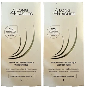 (2 Pack) Long 4 Lashes Eyelash Growth Serum Polish FormulaFast Results 3 Weeks - Picture 1 of 4
