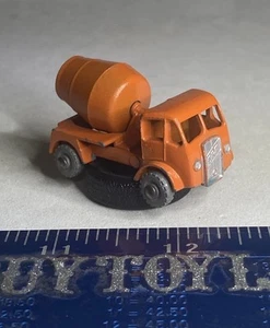 1956 MOKO Lesney Matchbox No.26a 'ERF CEMENT MIXER' Construction Orange England - Picture 1 of 8