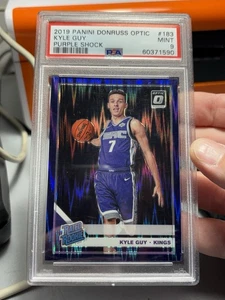 2019-20 Donruss Optic Kyle Guy Sacramento Kings Purple Shock Prizm RC #183 NBA - Bild 1 von 2
