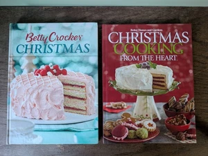 Lot 2 Betty Crocker Christmas, Better Homes & Gardens Christmas Cooking Books - Picture 1 of 9