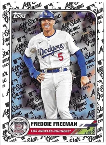 Freddie Freeman #25 2025 Topps All Star Game - Picture 1 of 3