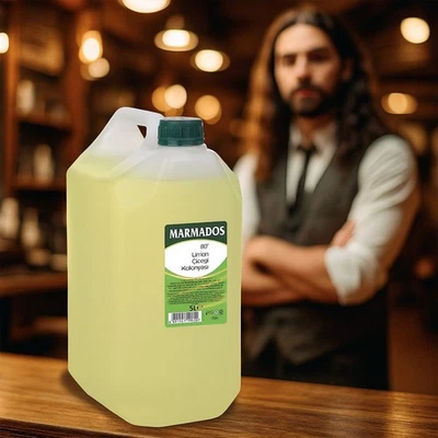 MARMADOS Kolonya Zitrone 1Liter | Duftwasser im Mini-Kanister | After Shave