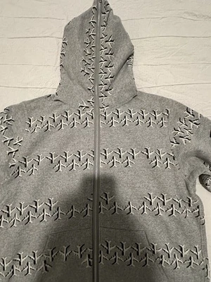 Billionaire Boys Club “Airplanes” Hoodie Early 2000s Size S RARE Full Zip - Image 1 of 4