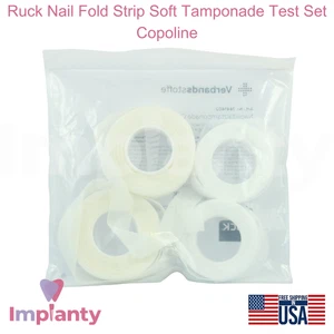 Juego de prueba de taponamiento suave tira plegable de uñas Ruck copoline 1,4 cm doble grosor - Imagen 1 de 3