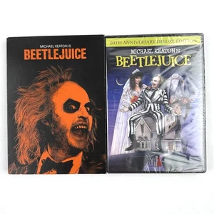 Beetlejuice Special Edition Glow in the Dark Halloween Slipcover Sealed New - Picture 1 of 24