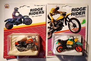 Sealed Intex Zee Toys Ridge Rider Die Cast Motorcycle - BELL DIRTBIKE & Cb-X - Picture 1 of 6