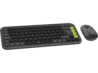 Pack Teclado + Ratón - Logitech Pop Icon, Inalámbrico, Bluetooth, Easy-Switch - Imagen 1 de 4