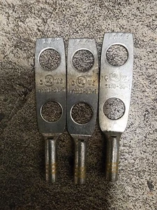 3 - Izzy i1410-38-1 Two Hole Compression Die Lug Wire Terminal #10 - #14 - Picture 1 of 2