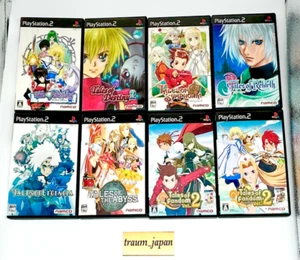 PS2 Tales of Destiny Symphonia Rebirth Abyss Legendia Fandom set Tested Namco - Picture 1 of 7