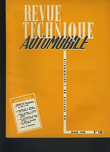 (C4)REVUE TECHNIQUE AUTOMOBILE SIMCA VEDETTE / CAMION SAURER - Imagen 1 de 2