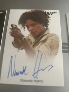 2014 James Bond: Archives NAOMIE HARRIS as Moneypenny Auto Autograph - Picture 1 of 2