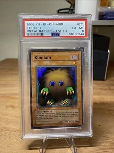 2002 YUGIOH 1. Auflage Metal Raiders KURIBOH MRD-071 Super Rare PSA - Bild 1 von 10