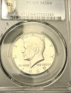 1969 D Kennedy ERROR Half Dollar DDO-001 - Picture 1 of 12
