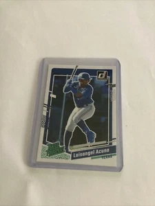 Luisangel Acuna 2023 MLB Donruss Rated Prospect Rookie Card Statue of Liberty SP - Picture 1 of 2