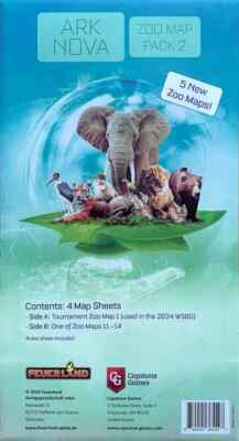 Ark Nova | Board Game Expansion | Zoo Map Pac...