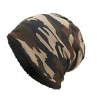 Chapeau bonnet bonnet tricoté jungle à rayures bois camouflage doublé livraison gratuite