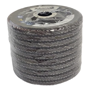 Radnor 80 Grit Zirconia Type 29 Flap Disc Aluminum 4-1/2" 64000864 Lot of 10 NEW - Bild 1 von 10