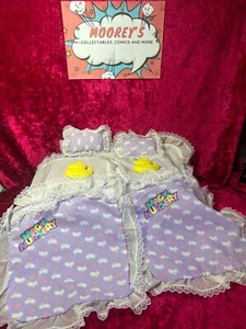 Vintage Mattel Magic Nursery Doll 1989 Twin Sleeping Bag And Pillows - Bild 1 von 8