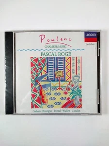 Pascal Rogé – Poulenc Chamber Music (CD, 1989) Decca – 421 581-2 - Sealed - Picture 1 of 3