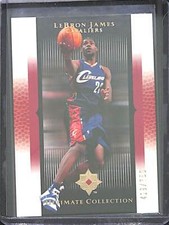 2005-06 Upper Deck Ultimate Collection Base #19 LeBron James No 419 of 750