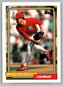Mike Perez #88T St. Louis Cardinals 1992 Topps Traded - Picture 1 of 2