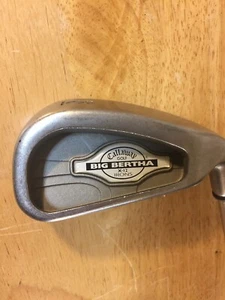 Callaway Big Bertha X-12 Single 6 Iron Steel Shaft Right Hand Golf Club 37.5 In. - Picture 1 of 12