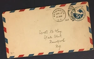 United States Scott's #UC1 entire canceled Jan 12, 1929 First Day of Issue - Picture 1 of 2