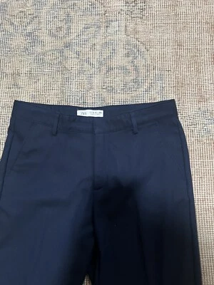 Zara Boys Navy Blue Dress Pants Size 11-12 CM152 - Image 1 of 4