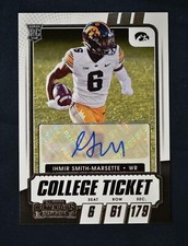 2021 Contenders Draft Picks College Ticket Auto #185 Ihmir Smith-Marsette RC