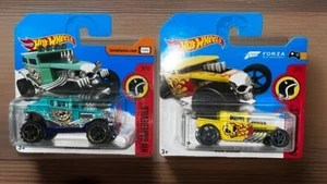 Hot Wheels® 2 Fahrzeuge von 2015 OVP ungeöffnet - Picture 1 of 1