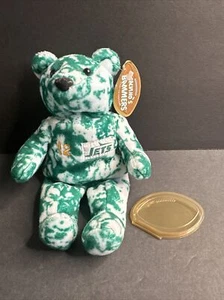 Vintage Salvino's Bammers Joe Nameth 12 New York Jets #12 Beanie Bear - Picture 1 of 15