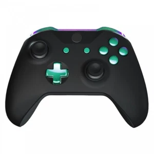 Chameleon Green Purple Full Set Buttons for Xbox One S X Controller Model 1708 - Picture 1 of 7