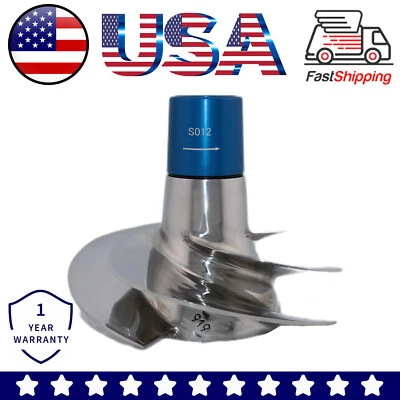  Impeller For Sea Doo GTI 90 GTS 90 2017-New 150MM 4 Blades Polished 267000919 - Изображение 1 из 4