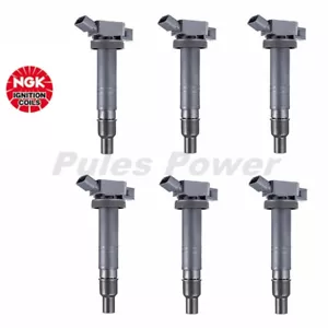 90919C2002 For Toyota 4Runner Tacoma FJ Cruiser 4.0 6x OEM NGK Ignition Coils - Picture 1 of 6