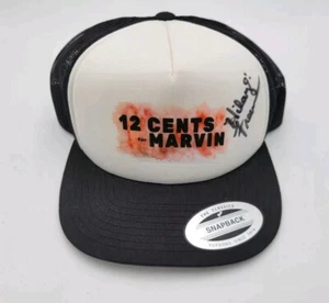 Mütze Kappe 12 Cents für Marvin Ska Reggae Rockband Trucker Druckknopflasche mit Autogramm - Bild 1 von 6
