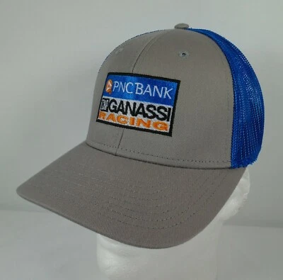 Scott Dixon #9 PNC Bank Chip Ganassi Racing Snapback Hat Grey & Blue IndyCar - Image 1 of 4