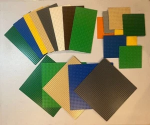 Lego Baseplate 32x32, 16X32, 16X16 - Pick the Color, Size & Quantity  -Reduced $ - Picture 1 of 73