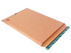 50 Stück Kalenderversandtasche 740 x 530 x 55 mm mit SK, braun, NEU - Bild 1 von 1