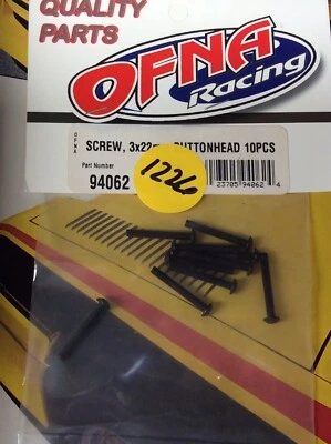 OFNA 94062 Buttonhead Screws: {3x22MMx10pc.} NewInPack USA Shipped - Image 1 of 2