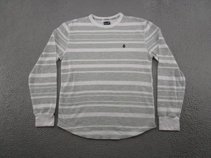 Volcom Thermal Base Layer Waffle Knit Grunge Skater Long Sleeve Size XL Y2K - Picture 1 of 12