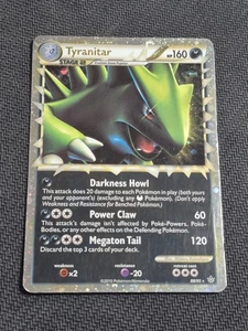 Tyranitar Prime 88/95 HGSS Unleashed Pokemon MP - Picture 1 of 12