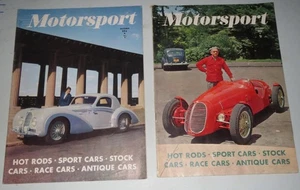 Motorsport ~ Oct. 1951, Jan. 1952 (2 Magazine Lot) VG+ ~ Studebaker - Picture 1 of 3