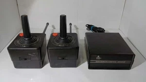 Atari 2600 Wireless Remote Control Joysticks & Receiver, FULLY TESTED, SEE VID! - Picture 1 of 6