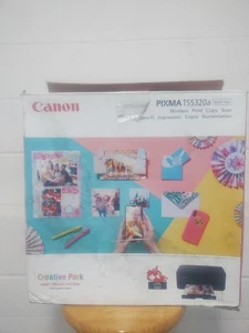 Canon Pixma TS5320a Color Inkjet All-In-One Wireless Printer Black 300 Pg Count - Picture 1 of 12