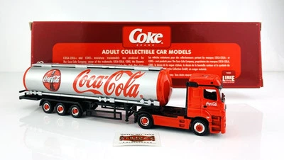 PD168 - LEMKE H0 - CAMION-CITERNE MERCEDES « COCA-COLA » - Photo 1/2