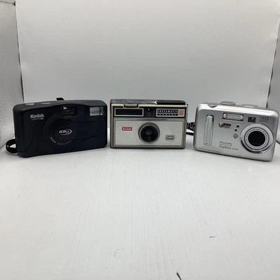 Mixed Kodak Digital & Film Camera Bundle, For Parts (O7) W#686 - image 1 of 4