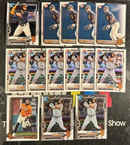 Lote de 14 tarjetas de béisbol MLB Topps HELIOT RAMOS ~ con XRC [Gigantes de San Francisco] - Imagen 1 de 1