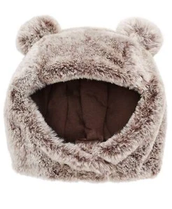 First Impressions Baby Boys & Girls Faux Fur Animal Ear Hat - Picture 1 of 6