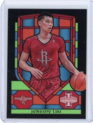 2013-14 Panini Innovation Basketball Stained Glass Rookie #51 Jeremy Lin - Image 1 of 2